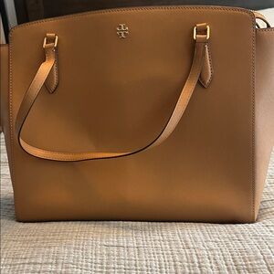 Tory Burch Brown Leather Tote